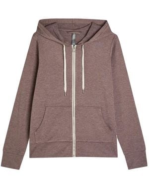 Vuori Halo Zip-Up Hoodie - Brown