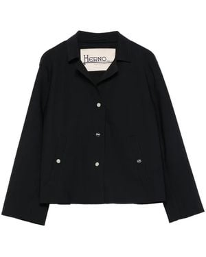 Herno Buttonned Jacket - Black