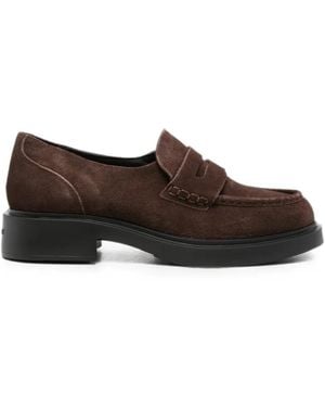 G.H. Bass & Co. Albany Suede Loafers - Brown