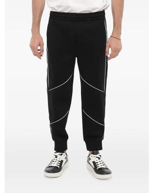 Neil Barrett Piping Track Trousers - Black
