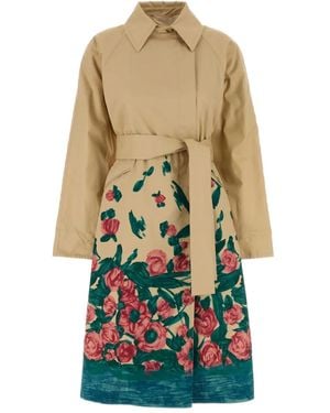 Weekend by Maxmara Gabardine Pesco Trench Coat - White