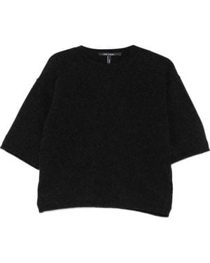 Sofie D'Hoore Pullover Mit Kurzen Ärmeln - Schwarz