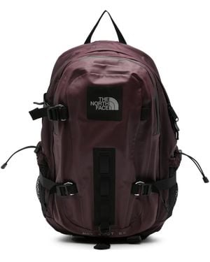 The North Face Mochila Hot Shot Con Parche Del Logo - Morado