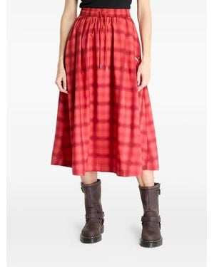 PUMA Road To Unity Printed Midi Skirt - Red
