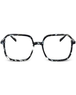 KARL LAGERFELD Rectangle-Frame Glasses - Black