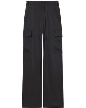 Proenza Schouler ドローストリング カーゴパンツ - ブルー