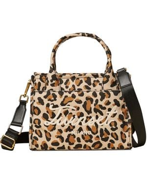 Twinset Sac À Imprimé Léopard - Metallic