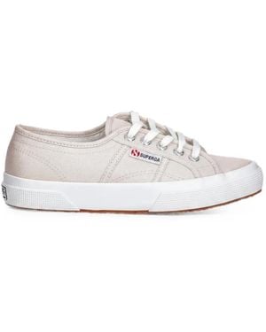 Superga Baskets À Design Métallisé - Blanc