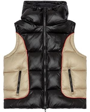 DIESEL W-Ostend-Sl Gilet - Black