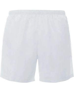 MATINEÉ Elasticated-Waistband Swim Shorts - White