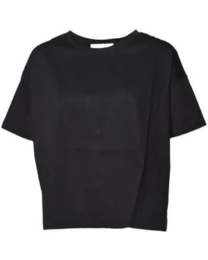 SOLOTRE Crew-Neck T-Shirt - Black