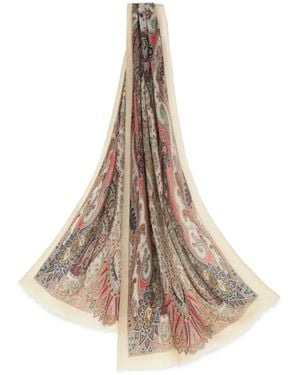 Etro Cashmere Scarf - Natural