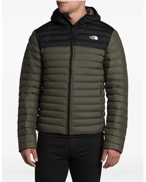 The North Face Stretch Down Quilted Jacket - Black