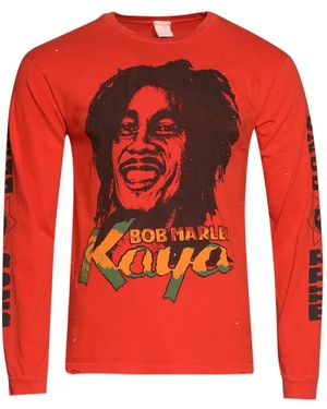 MadeWorn Long-Sleeve Graphic T-Shirt - Red