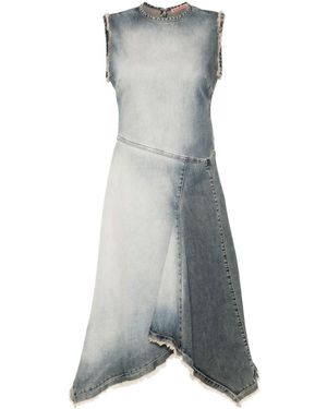 Acne Studios ノースリーブ デニムワンピース - グレー