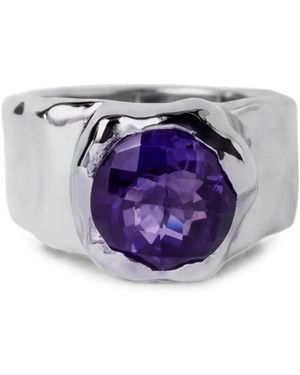 Serotonin Complice Amethyst Ring - Purple