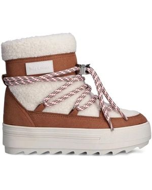 Juicy Couture Juicy Platform Lace-Up Snow Boots - Pink