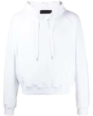 Haider Ackermann Felpa con ricamo - Bianco