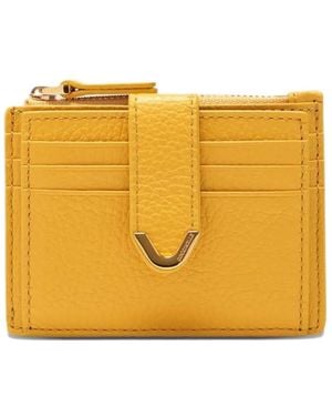 Coccinelle Leather Cardholder - Yellow
