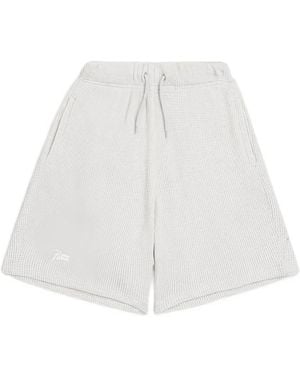 PATTA ワッフルニット ショートパンツ - ホワイト