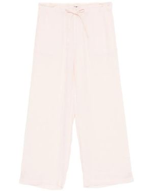 James Perse Pantalones Con Cordones - Blanco