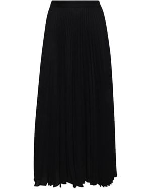 Wardrobe NYC Midi-Plooirok - Zwart