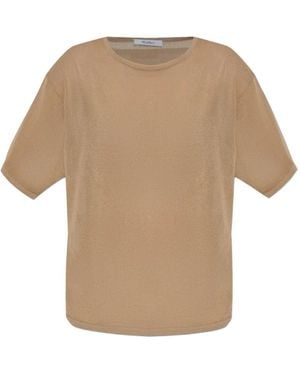 Max Mara Camiseta De Manga Corta - Blanco