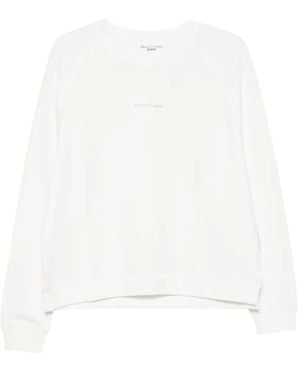 Marc O' Polo Logo-Lettering Sweatshirt - White