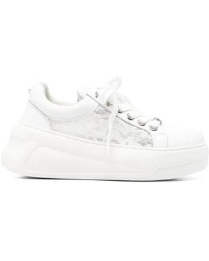 Cult Nirvana Lace Trainers - White