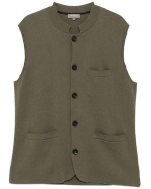 N.Peal Cashmere Penzance Gilet - Green