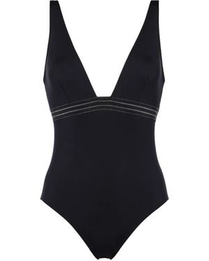 Eres Bañador Sillage Con Escote - Negro