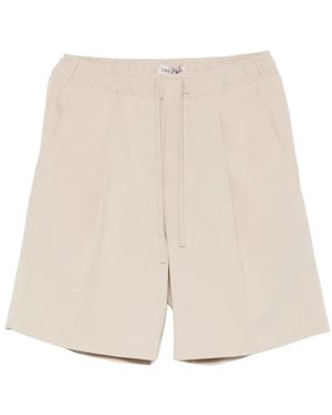 State of Order Pleated Shorts - White