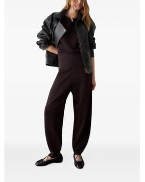 Liu Jo Long Knitted Jumpsuit - Black