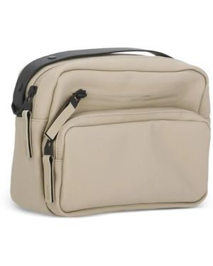 Rains Cargo Box Shoulder Bag - Natural