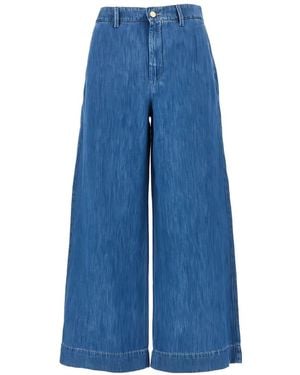Max Mara Wide-Leg Jeans - Blue