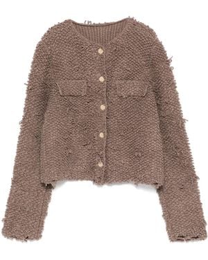 JNBY Pile Cardigan - Brown