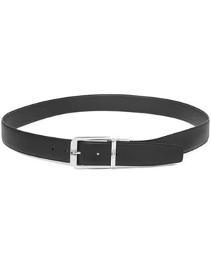 ZEGNA Leather Belt - White