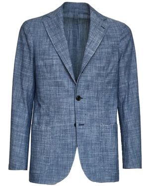 CAMICERIA PICCOLO Panarea Blazer - Blue