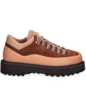 Diemme Rust Suede Trainers - Brown