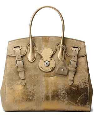 Ralph Lauren Sac Cabas 33 Extra-Soft Ricky - Neutre