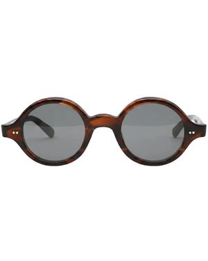 JULIUS TART Round-Frame Sunglasses - Grey