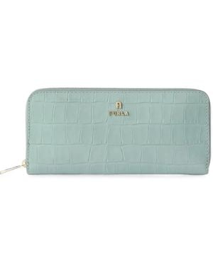 Furla Camelia Full Round Zip L - Green