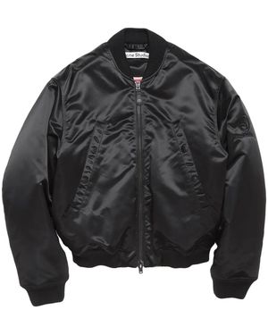 Acne Studios Down Bomber Jacket - Black