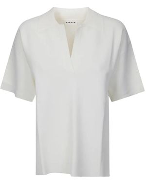 P.A.R.O.S.H. V-Neck T-Shirt - White