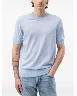 BOSS Short-Sleeve Sweater - Blue