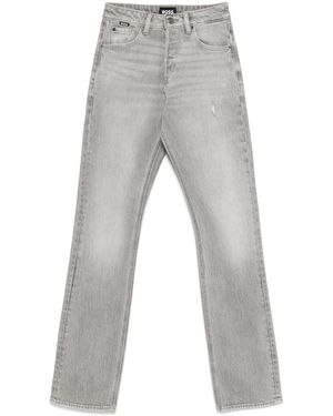 BOSS Vaqueros con corte slim - Gris
