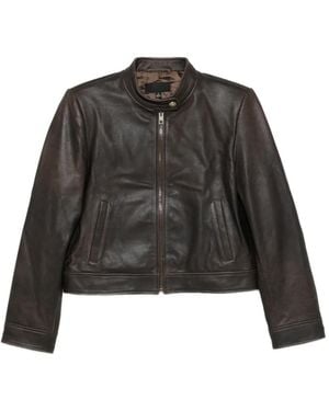 Nili Lotan Leather Jacket - Black
