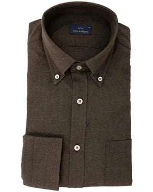Paul & Shark Button-Down Chest-Pocket Shirt - Green