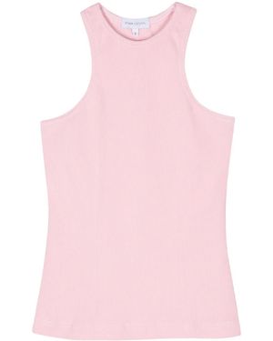 Ioana Ciolacu リブ タンクトップ - ピンク