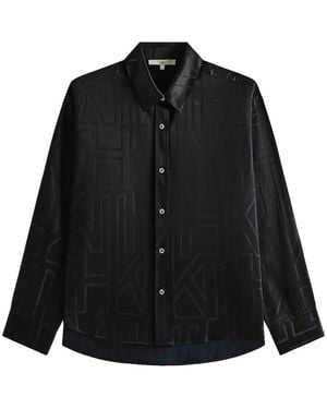 Kith Roanne Monogram Shirt - Black